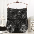 thumbnail image 5 of Women Panties Lingerie Women Shapewear Lace High Waisted Underwear Embroidered Mesh Sheer Panties Plus Size Underwear Panties, 5 of 9