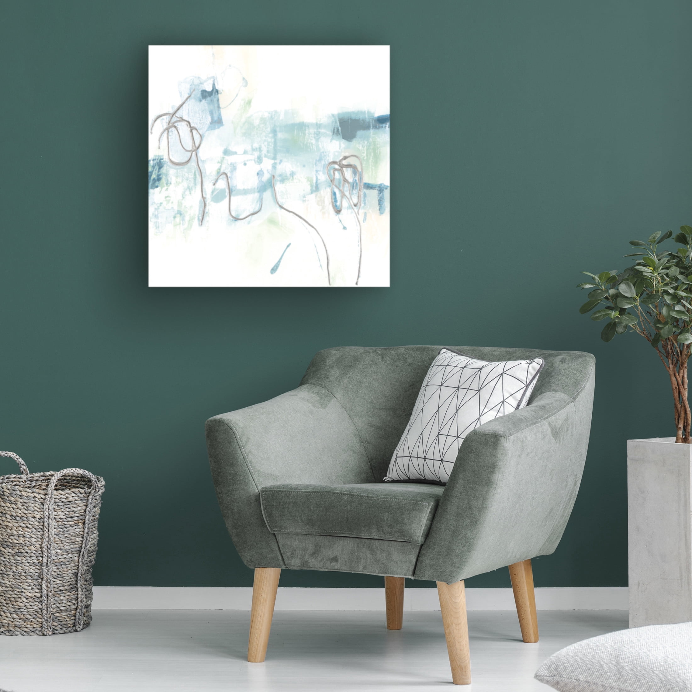Trademark Fine Art June Erica Vess Arctic Scribe II Canvas Wall Art