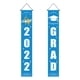 thumbnail image 1 of Fiudx Ofertas del día Banner de coplas de la temporada de graduación 2022 Decoraciones de graduación Cortinas de fiesta de ceremonia de graduación Coplas de la temporada de graduación, 1 of 1