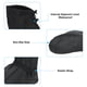 thumbnail image 4 of Cubierta de zapato de lluvia impermeable Uxcell XXL reutilizable, antideslizante, protector de galoshes de lluvia y nieve con cremallera negra 1 par, 4 of 7