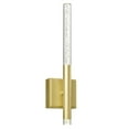thumbnail image 1 of CWI Lighting Dragonswatch Satin Gold Integrated LED Wall Light Indoor, 1 of 3