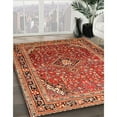 thumbnail image 3 of Ahgly Company Machine Washable Indoor Rectangle Traditional Sand Brown Area Rugs, 8' x 10', 3 of 7