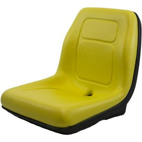 RAParts Yellow Bucket Seat Fits John Deere 5105 and 5205 With Original Bucket Seat