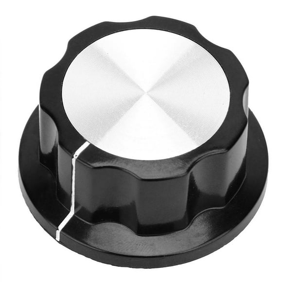 Potentiometer Knurled Knob, Potentiometer Knob Sturdy Wear-resistant For General Purpose For Potentiometers For DIY For Replacement