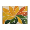 thumbnail image 3 of Kaleidoscope Pattern 63''x48'' Plush Memory Foam Bath Mat, Soft, Absorbent, Non Slip, Durable, 3 of 7
