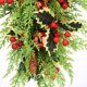 thumbnail image 5 of Árbol al revés de Navidad, puerta de viento nórdico colgante para casa, ventana de vacaciones, adornos de guirnalda de gotas de agua, 5 of 12