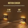 thumbnail image 3 of Luz LED con Sensor Inteligente, Luz de Pared con Sensor de Movimiento y Carga USB para Iluminación de Dormitorio, Pasillo y Gabinete, A, 3 of 5
