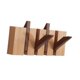 thumbnail image 4 of Perchero de madera para pared con forma de piano, perchero con gancho para colgar en la pared, único, abatible hacia abajo, moderno para entrada de 4 teclas, 4 of 9