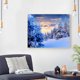 thumbnail image 5 of Lienzo pintado pintura al óleo por números nieve bosque pared arte moderno dormitorio decoración Tmvgtek decoración de arte en el hogar, 5 of 9