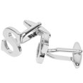 thumbnail image 3 of BodyJ4You 2PC Cufflinks Personalized Initials Letter S Men's Button Shirt Business Gift, 3 of 6