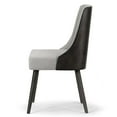 thumbnail image 6 of Ayaki White Woven Accent Chair with Rattan Arms, 6 of 8