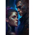 thumbnail image 1 of 24x36 gallery poster, romeo and juliet cyberpunk p2, 1 of 1