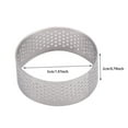 thumbnail image 2 of Bakeware Tart Rings 8 Inch Round Perforated Cake Ring Nonstick Stainless Steel Baking Tool for Culinary Precision and Everyday Cooking, 2 of 3