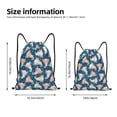 thumbnail image 2 of Daiia Cute Salamander Pattern Drawstring Backpack, Gym Bag, Lightweight Backpack, Water-Resistant Bag Travel Sports Backpack, Fitness Bag, Yoga Bag-Medium, 2 of 6