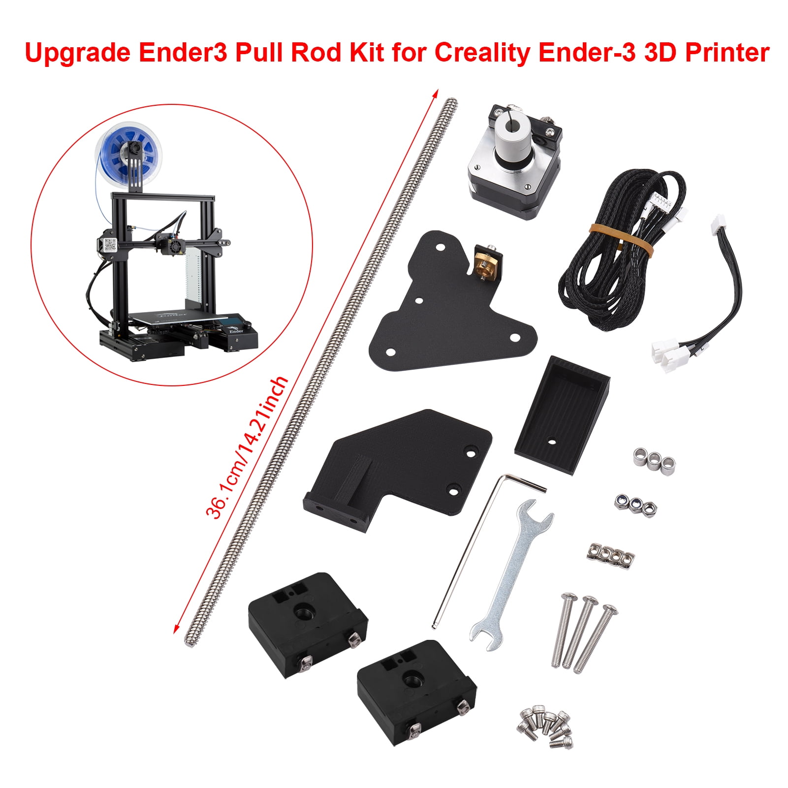 Yeacher 3D Printer Accessories Ender-3 Dual Z Axis Leading