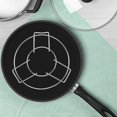 thumbnail image 5 of stainless steel Steamer Rack Stand Kitchen Cooking 3 Inch High, 5 of 5