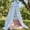 Blue, variant on Pink Striped Bed Canopy with Ruffles, Soft Cute Decorative Tent, Hanging Bed Curtains for Reading Nook Play Area, Adult Bedroom Circus Tent Canopy