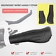 thumbnail image 2 of Eigraketly 1 par de empuñaduras de manillar de bicicleta de aleación de aluminio, reemplazo antideslizante extraíble, accesorios de extremo de barra de Ciclismo Negro Gris Tipo 1 Eigraketly  OD026280-04, 2 of 6