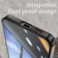thumbnail image 5 of for Samsung Galaxy S26 Plus Case Clear Slim, [Built in Lens Protector] [Non Yellowing] TPU Bumper Transparent Back Hard Shell Shockproof Thin for Men Women for Samsung Galaxy S26 Plus, Blackred, 5 of 6