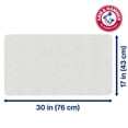 thumbnail image 4 of Arm & Hammer Sensory Touch Non Slip Loofah Shower Tub Mat, Quick Drying, 17x30 White, 4 of 5