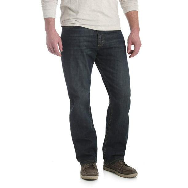 Wrangler Men's 5 Star Straight Fit Jeans with Flex - Walmart.com