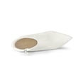 thumbnail image 4 of Unique Bargains Women's Clear Heel Pointed Toe Block Heel Ankle Boots, 4 of 7