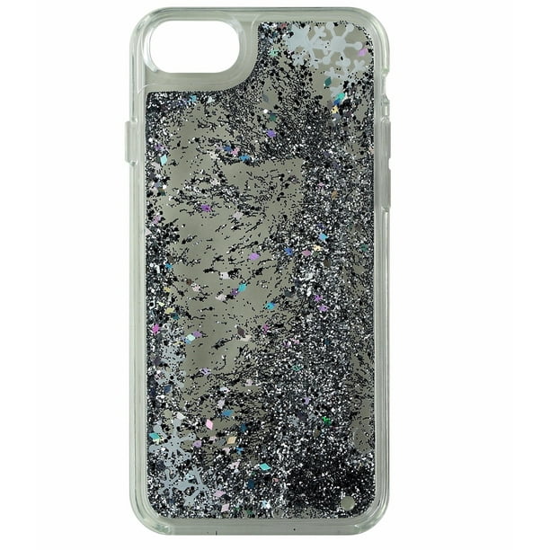 and Honey Hybrid Glitter Case Cover Apple iPhone 7 6s 6 - Clear Snow - Walmart.com