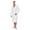 White, variant on Plush Robes For Men, Soft Fuzzy Hooded Mens Bathrobes , Long Comfy Robe For Men