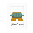 thumbnail image 1 of South Korea Ghwamun Gate Desktop Photo Frame Picture Display Decoration Art Painting, 1 of 3