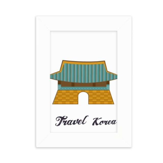 South Korea Ghwamun Gate Desktop Photo Frame Picture Display Decoration Art Painting