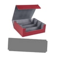 thumbnail image 2 of BELOVING Card Deck Box Gathering Card Toy Durable Magnetics Closure Game Card Storage Red and Gray, 2 of 9