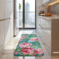 thumbnail image 4 of Pioneer Flower Floral Print Pattern Kitchen Rug Mat,Kitchen Runner Rugs Non Skid Washable,Decorative Kitchen Floor Mats for Kitchen,Sink,Laundry,17"x47.2", 4 of 7