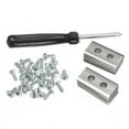 thumbnail image 2 of 30 Pcs Lames de Tondeuse + 60 Pcs Vis + Tournevis de Rechange pour Robot Tondeuse Worx Landroid, 2 of 8
