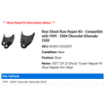 thumbnail image 2 of Rear Shock Rust Repair Kit - Compatible with 1999 - 2004 Chevy Silverado 2500 2000 2001 2002 2003, 2 of 4