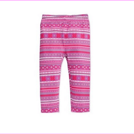 

First Impressions Baby Girls Fair Isle Leggings in Plum Fizz 3-6 Months