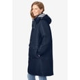 thumbnail image 3 of Woman Within Plus Size Mid-Length Microfiber Parka, 3 of 5