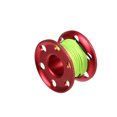thumbnail image 1 of Reel High Density 30m Rope Lightweight Aluminum Cave Scuba Diving Tech Spool with Snap Hook Accessories Equipment Red, 1 of 9