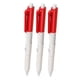thumbnail image 4 of Bolígrafo rociador de agua portátil de 3 piezas, juguete para fiestas, regalo divertido para la escuela, truco de oficina Rojo, 4 of 9