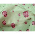 thumbnail image 1 of oneOone Silk Tabby Fabric Dot & Cartoon Owl Bird Printed Craft Fabric BTY 42 Inch Wide, 1 of 4