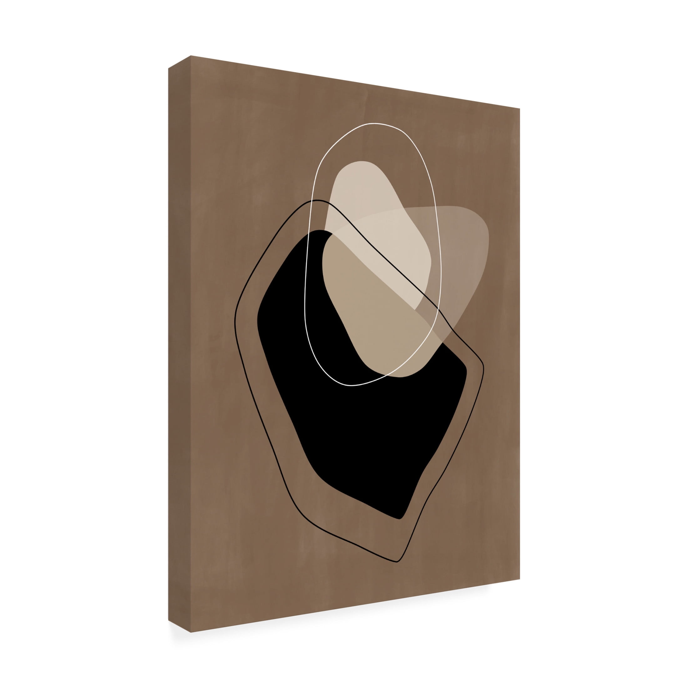 Trademark Fine Art Elena Ristova Neutral Composition Artwork Canvas Wall Art