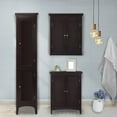 thumbnail image 2 of Teamson Home Glancy Freestanding Linen Tower, 2 of 10