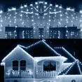 thumbnail image 5 of Decoración navideña 2024 Luces LED de ciclo Cortina exterior Guirnalda Guirnalda de calle en la casa Cadena de luces de hadas Ramadán 2025, 5 of 5
