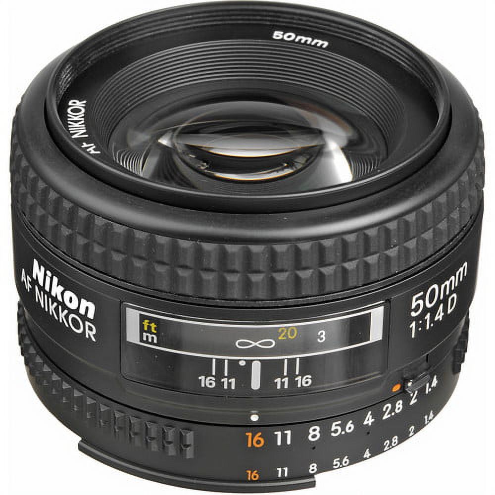 Nikon AF NIKKOR 50mm f/1.4D Autofocus Lens - image 2 of 3
