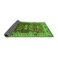 thumbnail image 2 of Ahgly Company Indoor Round Oriental Green Industrial Area Rugs, 8' Round, 2 of 4