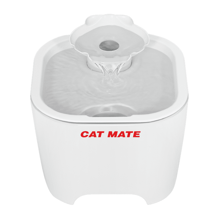 Cat Mate 3-Level, 70 fl. oz. Pet Fountain - BPA and BHT Free with 3-Stage  Filter and Low Voltage Pump