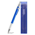 thumbnail image 1 of Silver Streak Welders Pencil With 12 Pcs Round Silver Refills, Metal Marker, 1 of 1