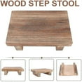 thumbnail image 4 of Wooden Step Stool For Adults, Bed Stool For High Beds, Kitchen, Bathroom, Closet, Great Wood Step S G, 4 of 5