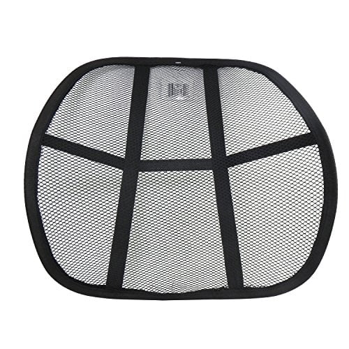 Ergonomic Mesh Lumbar Back Support for Car Seat, Office Chairs