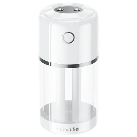 

USB Humidifier 520ML Colorful Atmosphere Light Home Car Fog Volume Double Spray Humidifier Mute Humidifier Fogger