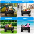 thumbnail image 3 of Carrito plegable YSSOA, arena de playa plegable con ruedas grandes, 3 of 9